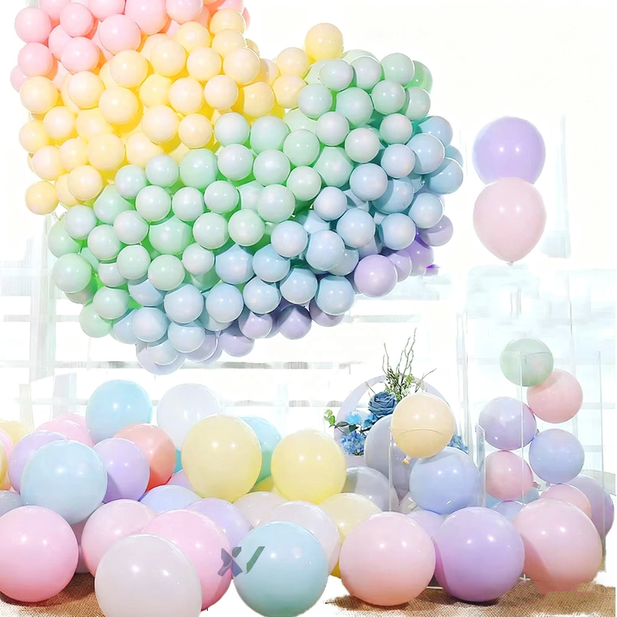 Wholesale Macaron Color Round Latex Balloons / 10 Size in Inches Available for Various Party Festivals Inflatable Balloons
