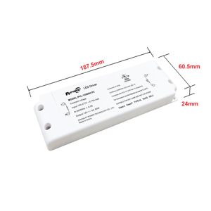 UL/CUL Certified 30W/60W Constant Voltage PFC <b>LED</b> Strip <b>Driver</b> 100-277V AC-DC <b>12V</b> 24V 48V IP20 Ultra Slim <b>LED</b> Light Power Supply - Product Image 4