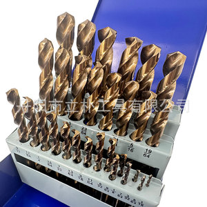 Mr Drill Twist Drill Bit Set 13 21 29 Pcm 35 Imperial Cobalt Gold Finish Metal Drilling - Product Image 3