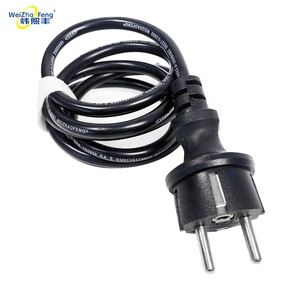 Vde Goedkeuring Eu Euro Stekker <span class=keywords><strong>3</strong></span> Pin10a/16a Power Elektrische Kabel Stekker Isolatie Stopcontact Verlengsnoer Connector - Product Image 1