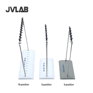 Suporte de Tubos ESR de Metal Médico JVLAB para 5, 6 e 10 Posições para Determinação da Taxa de Sedimentação Eritrocítica - Product Image 2