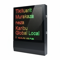 Pantalla LED Universal Multilingüe para Exteriores P2.5 a Todo Color para Señalización de Entrada y Salida de Estacionamientos
