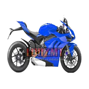 杜卡迪光泽蓝色Panigale V 4 V4 S R V4S V4R 18 19 20 24 64号V-4S V4-S V4-R 2018 2019 2020注塑整流罩的原始设备制造商车身