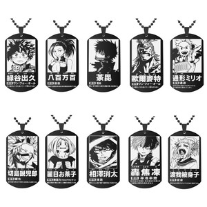 Collares de Anime My Hero Academia, <span class=keywords><strong>Midoriya</strong></span> <span class=keywords><strong>Izuku</strong></span>, Accesorios de <span class=keywords><strong>Cosplay</strong></span> de Moda para Halloween, Regalos para Hombre y Mujer - Product Image 2
