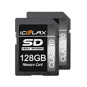 ICOOLAX pabrik grosir harga pasokan kartu penyimpanan 2gb 4gb 8gb 16gb 32gb 64gb 128GB 256gb kartu SD kartu memori