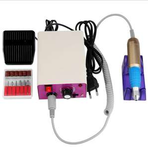 Amoladora de manicura Mm 25000, broca de Metal eléctrica <span class=keywords><strong>recargable</strong></span> para uñas, pulidora con mango de taladro de uñas con caja de regalo - Product Image 2