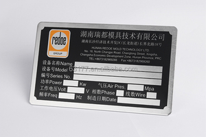 Biển Hiệu Kim Loại Biển Hiệu Chữ Alu Màu Đỏ Anodized Biển Hiệu Tên Cửa Bằng Nhôm Inox - Product Image 3