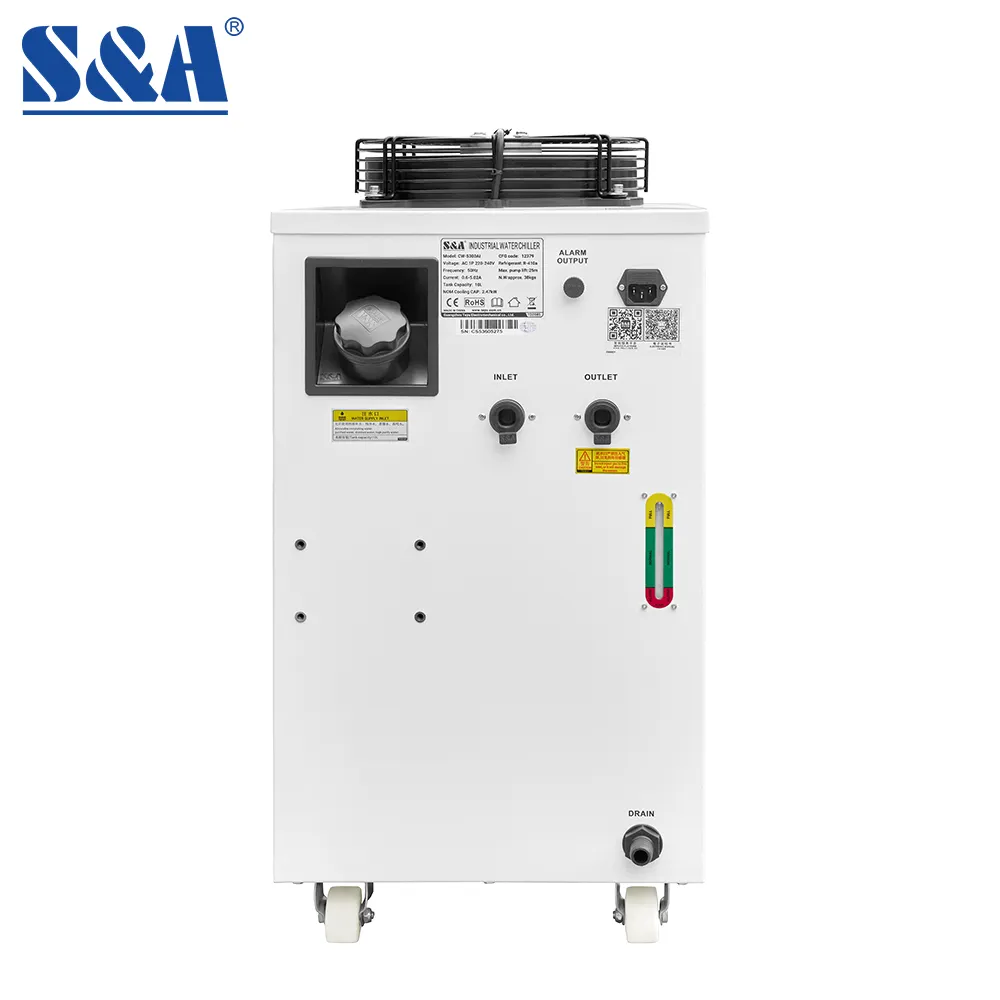 S & A CW-5300AN 220V mandrino CNC A bassa temperatura A ricircolo di aria raffreddato ad acqua refrigeratore di raffreddamento