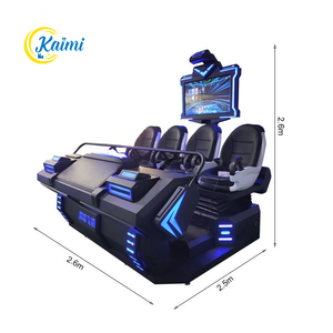 Kaimi Arcade VR Trademill Immersive Park, <span class=keywords><strong>simulateur</strong></span> de réalité virtuelle 9D à 4 places, chariot, design de <span class=keywords><strong>navire</strong></span>, animatronique, métal, intérieur - Product Image 3