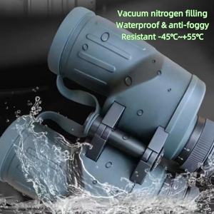 Precio al por mayor 7X50 brújula binoculares de alta calidad FMC bak4 prisma Gran Escala telescopio <span class=keywords><strong>NIKULA</strong></span> binoculares ocular para concierto - Product Image 3