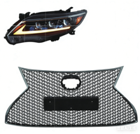 Kit de Conversión de Parachoques Delantero Estilo LX para Toyota Corolla 2011-2013, Kit de Carrocería ABS Compatible con OEM 52119-03901