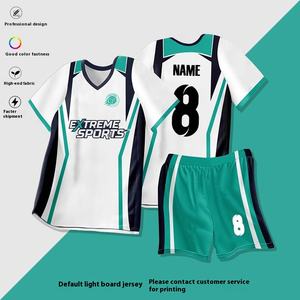 Профессиональный мужской женский костюм из быстросохнущего Волейбольного трикотажа, новая дышащая тренировочная командная форма для соревнований, Бесплатная печать - Product Image 4