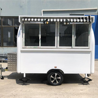 Four à pizza mobile d'extérieur, remorque de concession, remorque de voyage, restaurant mobile personnalisé, chariot de nourriture, conteneur de restaurant à vendre