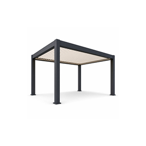 Pérgola Motorizada de Aluminio con Rejillas Ajustables RKOVE RK-C3 Serie C para Patio Trasero de Grandes Villas - Product Image 2
