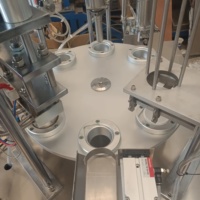 Machine automatique de remplissage et de scellage de gobelets en plastique pour remplissage de gobelets à confiture de jus de mangue