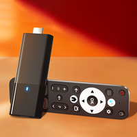 Ingrosso Spedizione Gratuita S02 Set Top Box Android 10 ATV Allwinner H313 Telecomando Vocale BT 2G 16G Android TV Box Android TV Stick