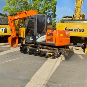 Excavatrice d'occasion japonaise originale Hitachi Zaxis 70 Mini pelle Hitachi Zx70 d'occasion japonaise de 7 tonnes en stock - Product Image 1