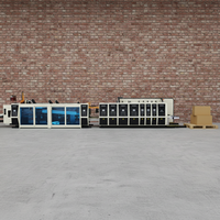 Machine de découpe et d'assemblage de carton ondulé à grande vitesse Easy Splice XT-S FFG en ligne avec épisseuse automatique de rouleaux