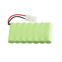 Pack de batteries rechargeables Ni-MH 6V 2000mAh 5 AA avec connecteur SM-2P noir à 2 broches et câble de charge USB pour camions et voitures RC