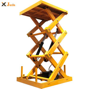 Fabricado en China, uso industrial, elevador de tijera vertical estacionario Ce, elevador de carga de almacén - Product Image 1