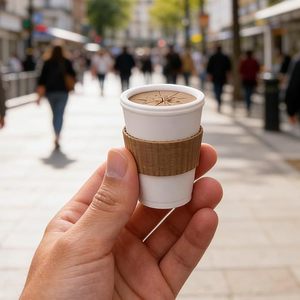 แก้วกาแฟ 3 มิติ พิมพ์ลาย PLA ดีไซน์สร้างสรรค์ ป้องกันการหก แก้เครียด ไม่ล้ม รุ่นใหม่ล่าสุด นำเข้าจากต่างประเทศ - Product Image 2