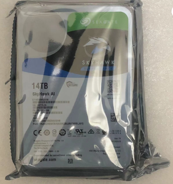 Brand New 80GB-160GB ST14000VE0008 Server  Internal Hard Drive 7200 RPM SATA 6 Gb/s 3.5inch HDD in Stock