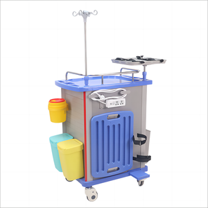Chariot multifonctionnel de secours médical de clinique d'hôpital d'ORP, chariot d'anesthésie de médicament d'ABS avec la roue - Product Image 4