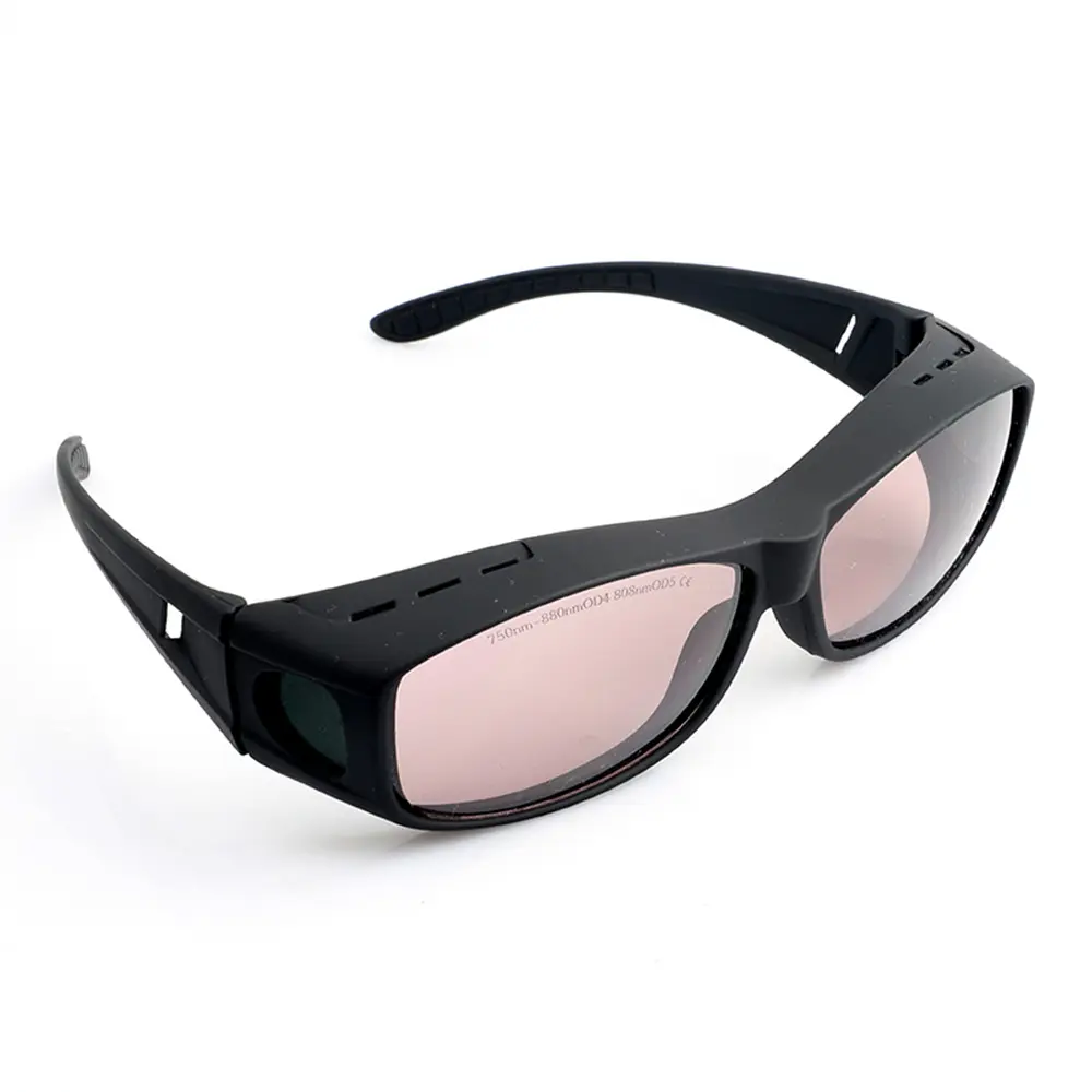 Gafas de operador de láser de diodo 755 808 1064nm, gafas de protección ocular para depilación láser, gafas de seguridad para longitud de onda de 808nm