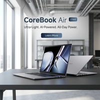 Pour le nouveau portable AI Corebook Air Business, système d'exploitation Windows, processeur Intel Core Ultra 226V, LPDDR5X 16G, 512G PCIe3.0*4