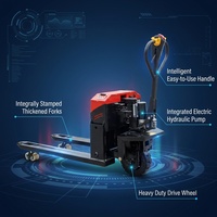 Chariot élévateur tout-terrain électrique 2T 685 mm, haute capacité de charge, frein antidérapant intelligent, système de levage renforcé et durable