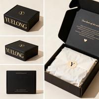 Boîtes d'expédition personnalisées en carton ondulé pour abonnement de soins de la peau de luxe, emballage cadeau floral, portables