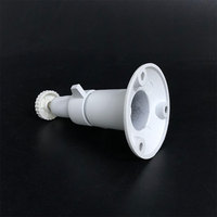 KOPDA KD-003D-W Dudukan Kamera CCTV Universal dari Aluminium Alloy Putih 10cm untuk Arlo