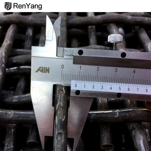 Mài mòn kháng Máy Nghiền cát rung màn hình lưới thép không gỉ kim loại lưới sàng <span class=keywords><strong>crimped</strong></span> mỏ Dây màn hình lưới để bán - Product Image 4