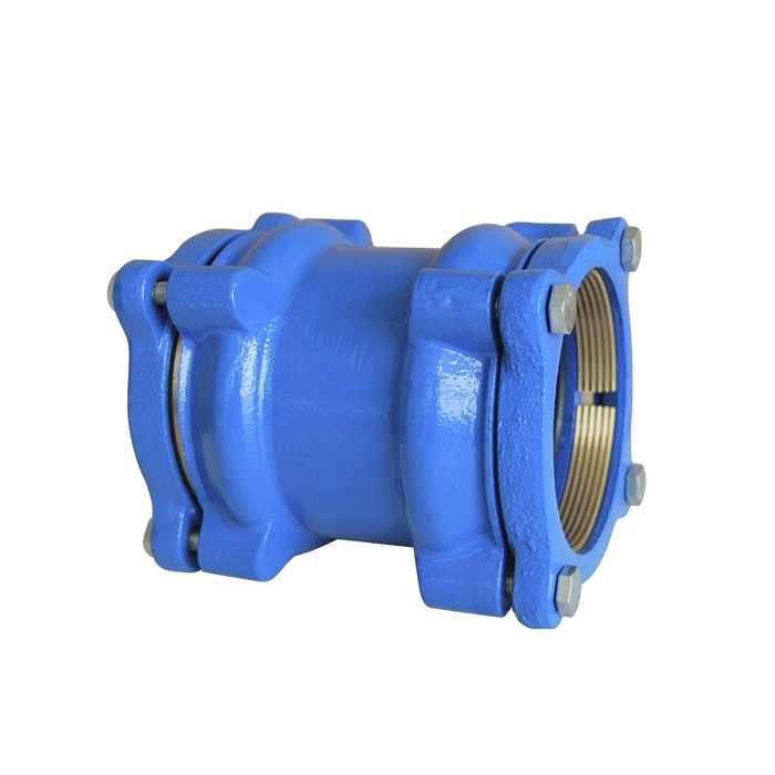 Ductile iron End Restrained Type Flange Adaptor Coupling for PE pipe