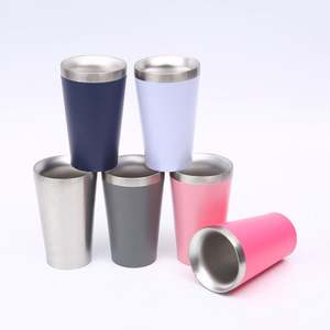 Vaso Térmico de Acero Inoxidable 304 de 14oz, Enfriador de Latas, Vaso Portátil para Helados, Botella de Agua con Aislamiento al Vacío - Product Image 5