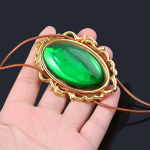 Collana COSPLAY con ciondolo smeraldo <span class=keywords><strong>Evergarden</strong></span> viola Anime - Product Image 5
