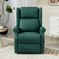 Fauteuil inclinable électrique moderne et élégant en similicuir PU pour la maison, en promotion