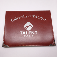 Porte-diplôme de luxe personnalisé en cuir PU, format A5/A4, pour certificat de Taekwondo, certificat de remise de diplôme, porte-certificat, couverture de cadre de diplôme