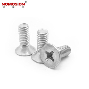 สกรูหัวจม NOMOSION KM6*16 อลูมิเนียม เกรด 8.8 เกลียว UNC  ผิวเคลือบสี - Product Image 3