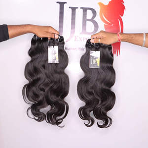 Extensiones de Cabello Humano Liso Natural Doble Trama Vietnamita al por Mayor, Cabello Humano Ondulado de Templo con Cutícula Alineada, Proveedor de Paquetes de Cabello Humano - Product Image 2