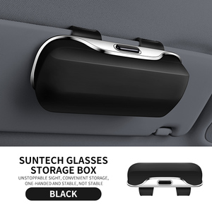 Estuche multifunción para gafas de coche al por mayor, soporte portátil para gafas de sol, estuche para gafas de conducir, visera - Product Image 3