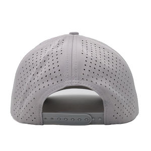 Gorras de Béisbol de Alta Calidad, 100% Poliéster Oxford, Diseño de 5 Paneles, Personalizables, Ajustables, Color Sólido con Puntos - Product Image 5