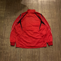 Chaqueta Deportiva Retro Personalizada para Hombre, Chaqueta Cortavientos con Rayas en Relieve OEM, Chaqueta Deportiva Vintage Y2K con Bloques de Color, Venta al Por Mayor