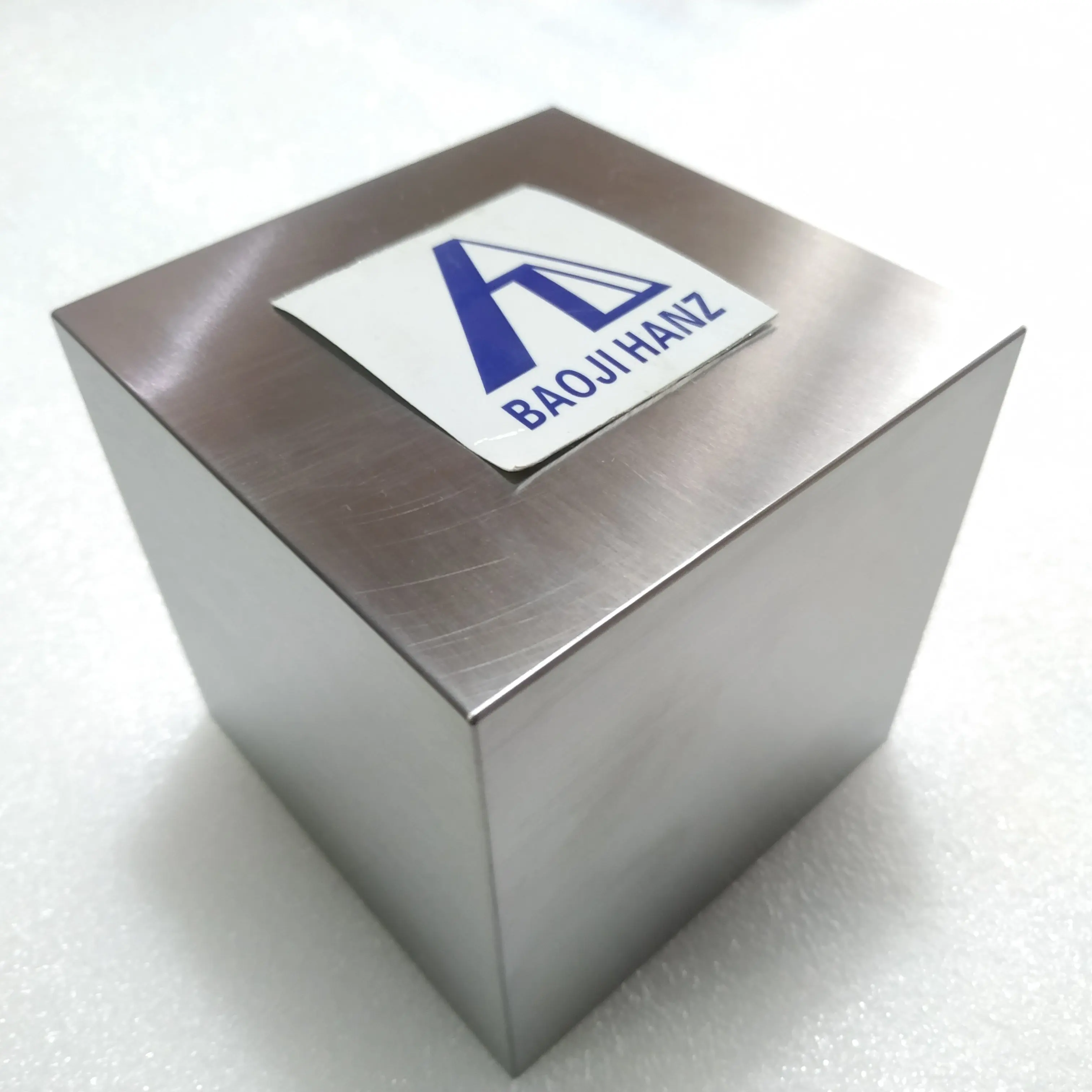Best price 4inch 100 mm Polish W1 wolfram pure Tungsten Cube Block