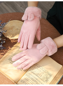 Guanti Invernali <span class=keywords><strong>da</strong></span> Bicicletta per Ragazze, Antivento e Caldi - Product Image 4