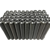Tabung Filter/jala kawat Titanium, Stainless Steel/penutup tepi kawat jala