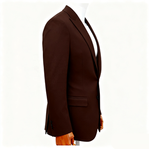 MTM Men's Formal Banquet Business High-end Borgoña 100% Traje de lona fundida de lana con estilos personalizables - Product Image 3
