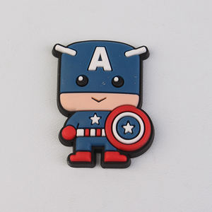 Sutra 2D dessin animé film personnalisé PVC sabot chaussures breloques mignon Designer chaussures décoration <span class=keywords><strong>en</strong></span> gros accepte LOGO personnalisé - Product Image 5