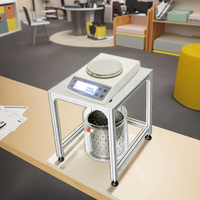 5kg 0.01g Kit d'échelle de densité hydrostatique Machine de testeur d'or analytique de laboratoire pour la détermination de la pureté Balance de haute précision