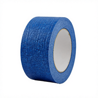 Ruban adhésif en papier haute température 36 mm blanc, bleu, orange, avec adhésif acrylique imperméable pour la peinture, spécification OEM, vente en gros, Chine